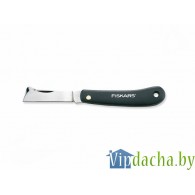 Нож садовый FISKARS плоский для прививок (125900)